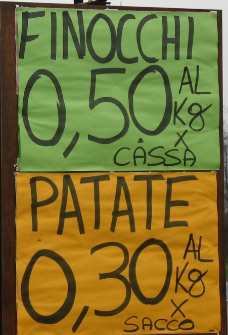 TOPONOMASTICA e CARTELLONISTICA